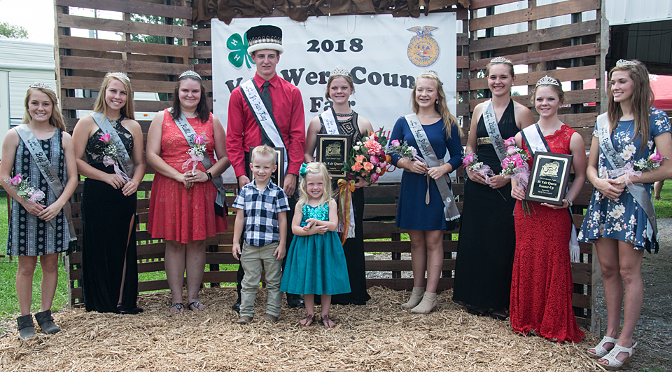 Schumm, Bockey Junior Fair king & queen « The VW independent