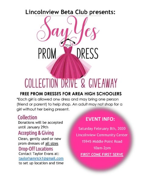 Prom Dress Drive Event Flyer « The VW independent