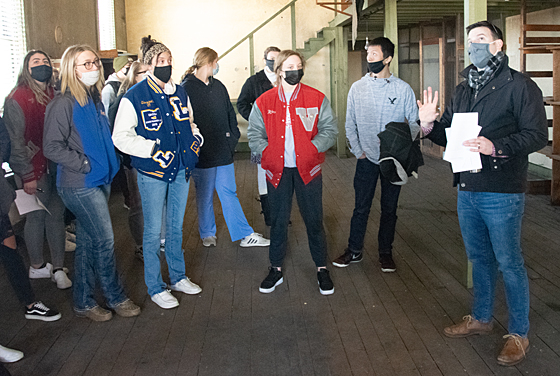 CEO students receive 'hidden spaces' downtown tour « The VW independent - Vimarsana News
