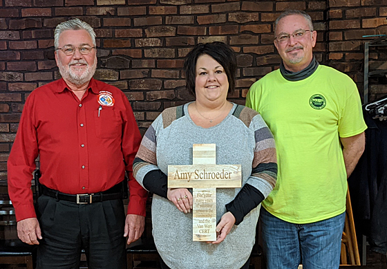 CERT holds annual banquet, honors member Schroeder - Vimarsana News